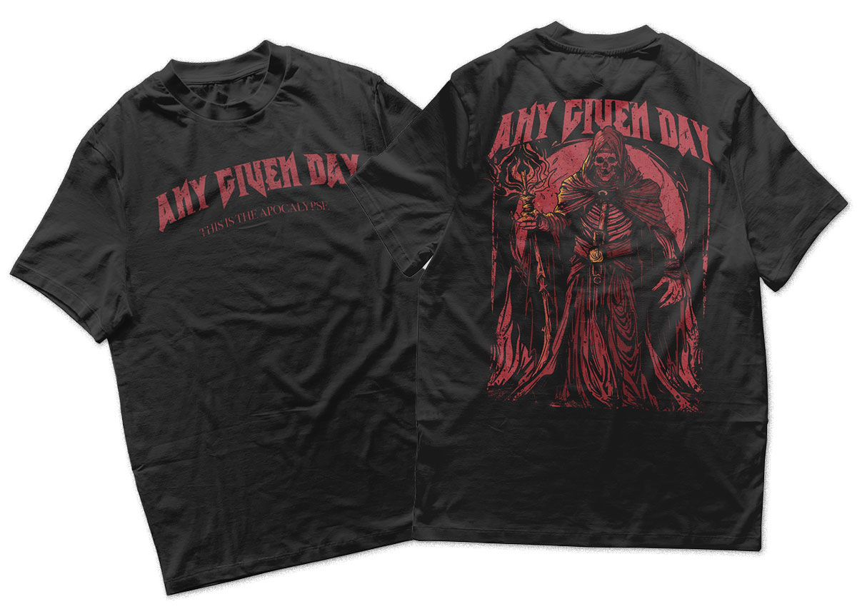 Merch_Shirt_1200x860_AnyGivenDay_Apocalypse ANY GIVEN DAY - Apocalypse T-Shirt